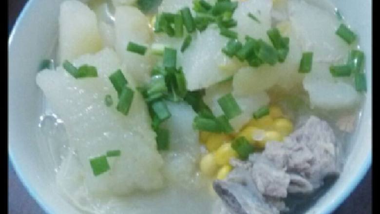 青木瓜煲排骨汤