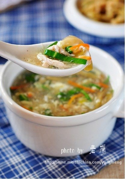 榨菜肉丝汤