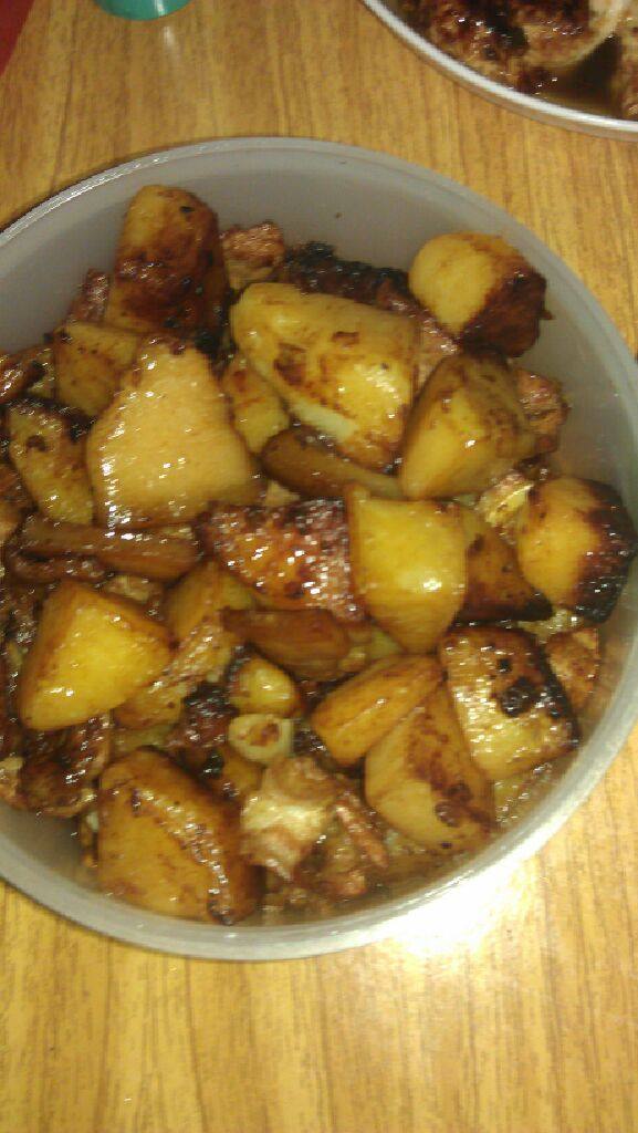 瘦肉炒土豆
