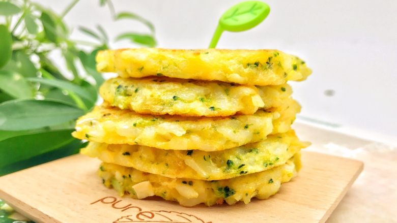 宝宝辅食：深海能量（鳕鱼）小米饼-12M