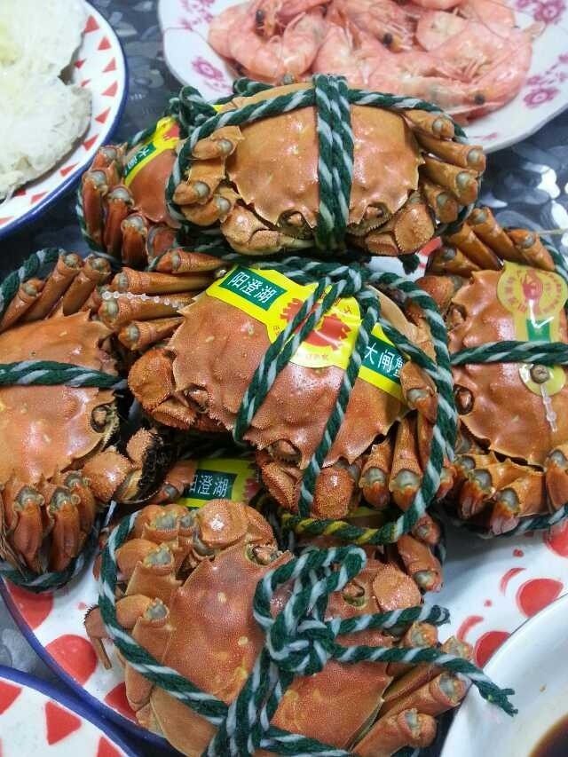 清蒸大闸蟹