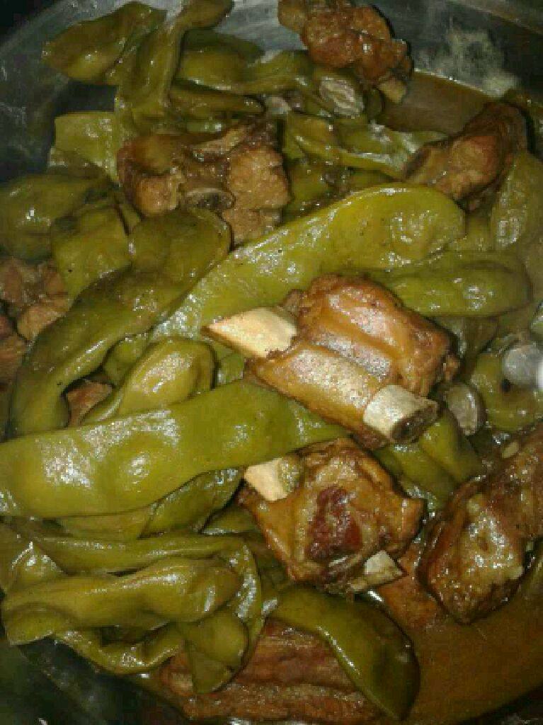 排骨炖豆角