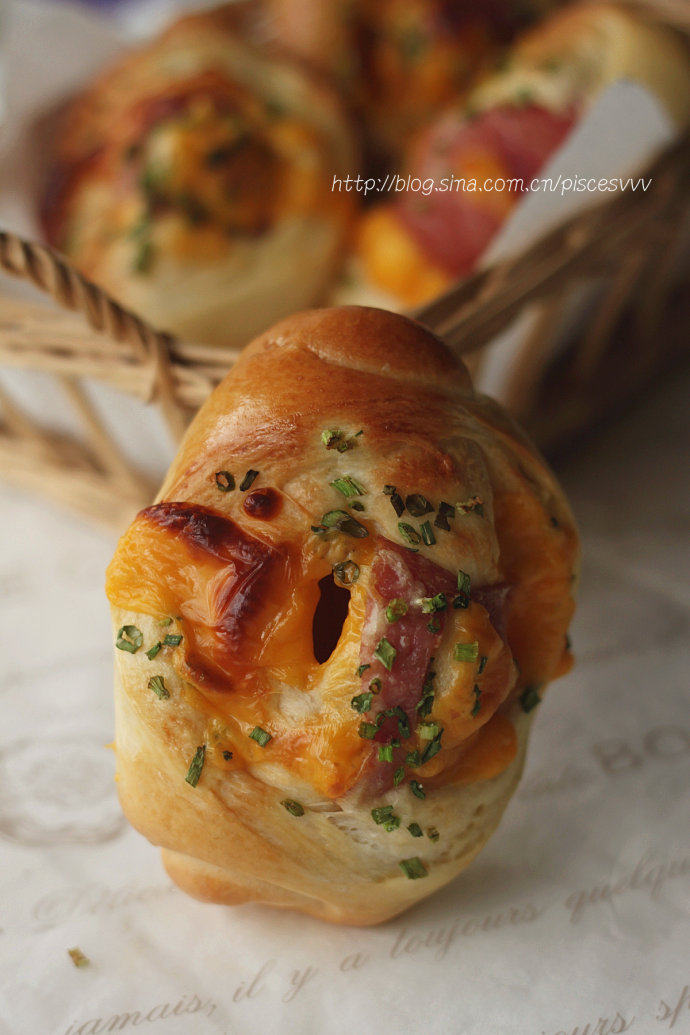 培根芝士卷