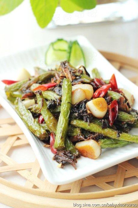 梅干菜干煸豆角