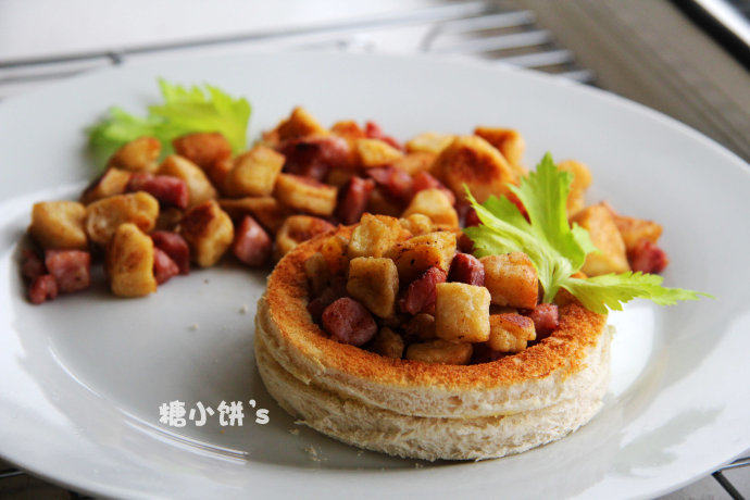 培根吐司挞