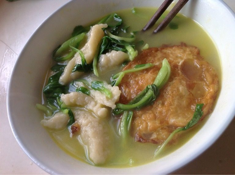 青菜疙瘩汤