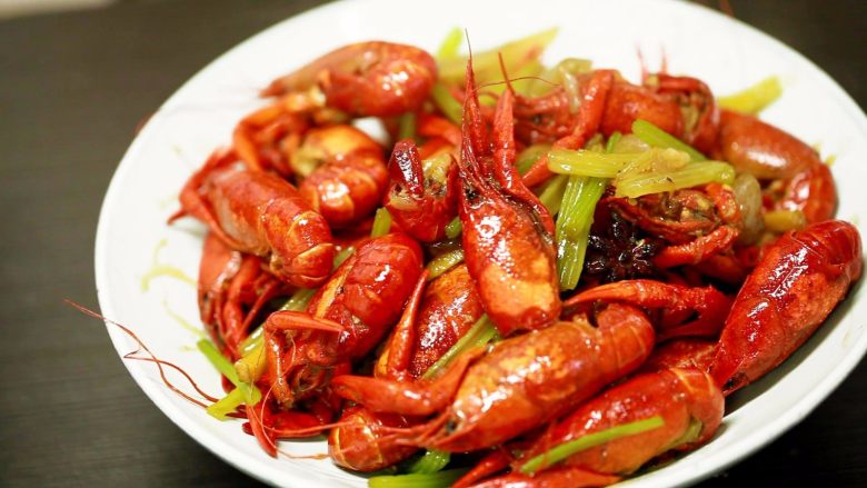 啤酒小龙虾,色香味俱全
