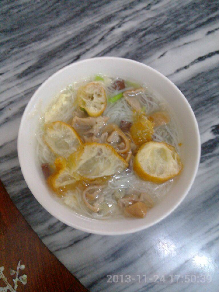 蛋花瘦肉面线糊