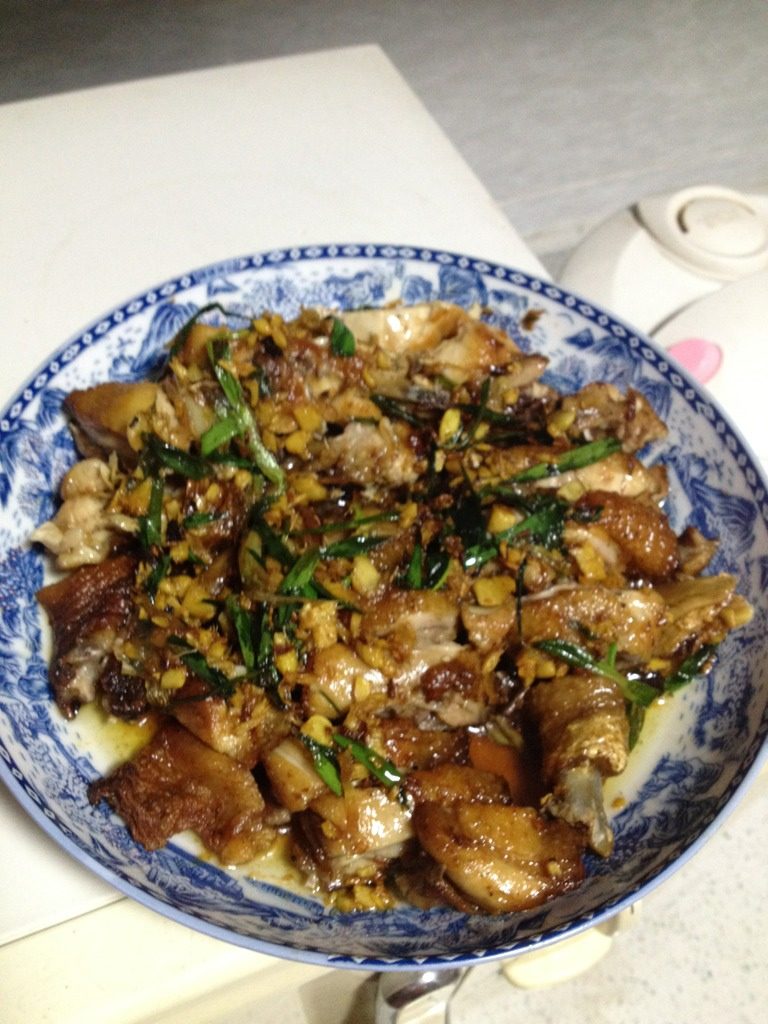 劲爆姜葱鸡