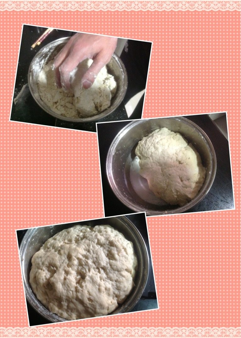 香菇青菜包,<a style='color:red;display:inline-block;' href='/shicai/ 519'>面粉</a>+酵母，比例1000：6，发酵至两倍大。