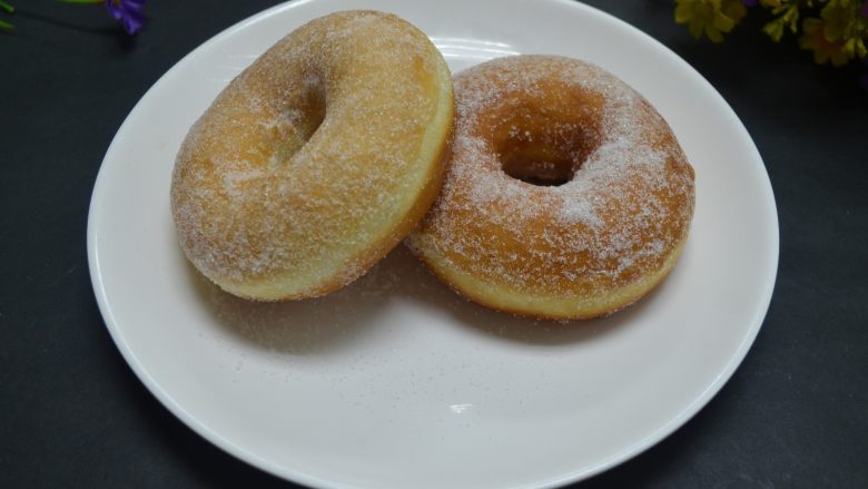 甜甜圈,装饰白糖