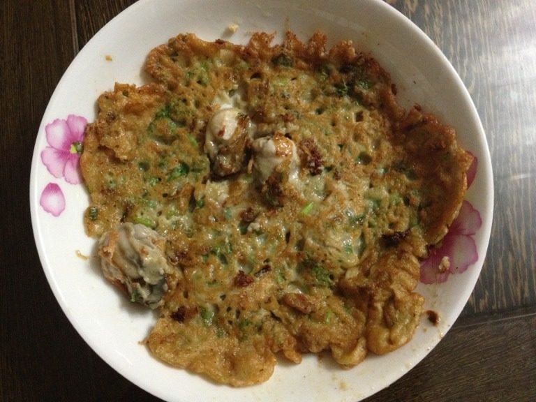 鲜蚝饼