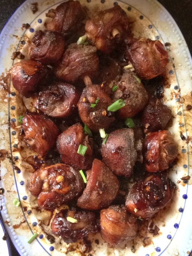 蒜香烤鸡腿