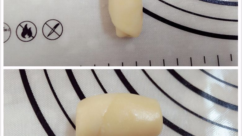 玫瑰饼,9.在擀成牛舌状,卷起来