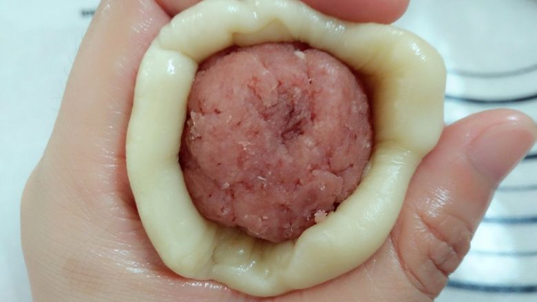 玫瑰饼,12.包入内馅