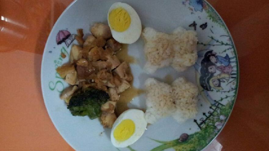 小熊鸡腿饭