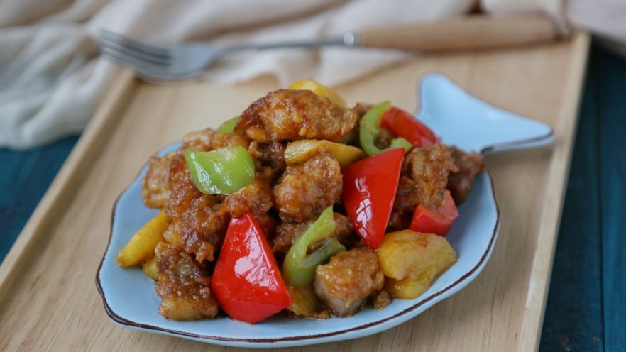 菠萝咕噜肉