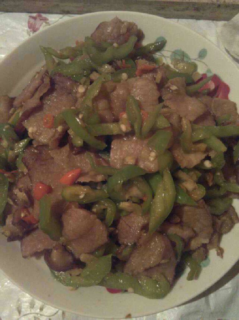 青椒炒腊肉