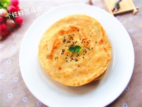 千层葱花酥饼,换成猪油也不错,不过高蛋白会很高