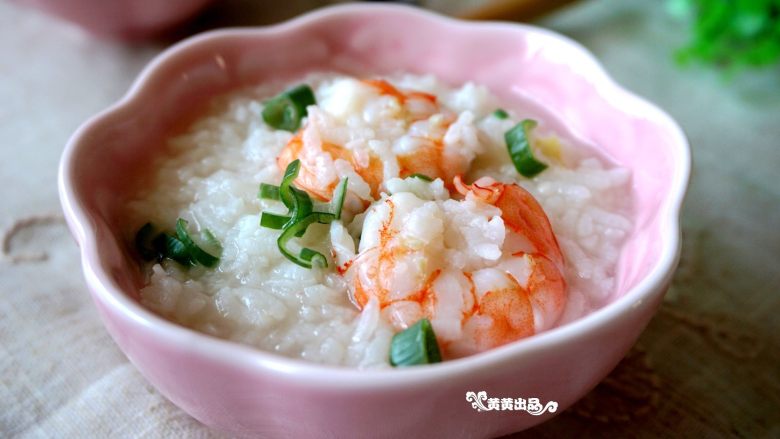 【虾仁海鲜粥】熨帖家人的胃,成品图