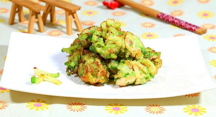 油炸青萝卜丸子