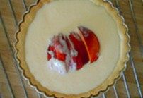 李子派,烤箱预热190度,烤20分钟左右,至馅料凝固稍微上色即可