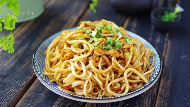白菜酱油面