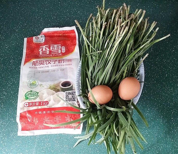 韭菜盒子,准备好材料,<a style='color:red;display:inline-block;' href='/shicai/ 523'>粉丝</a>在泡忘拍了