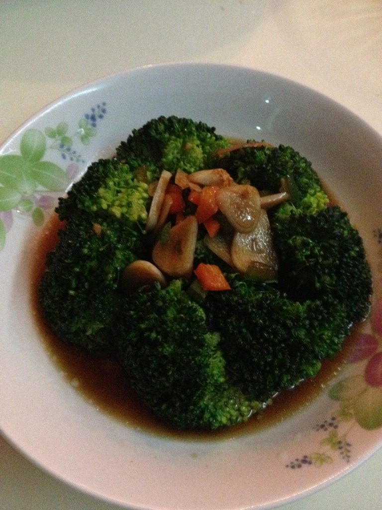 白灼西兰花