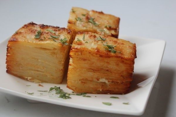 马铃薯千层方块 Potato Pavé