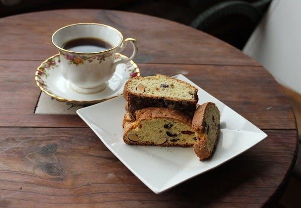 意大利脆饼Biscotti,午后悠闲的下午茶。