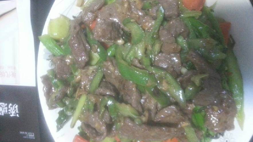 牛肉姜汁炒芥蘭