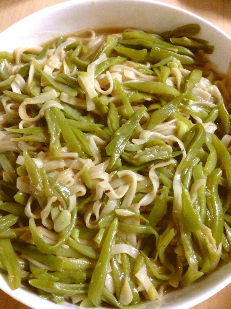 豆角焖面