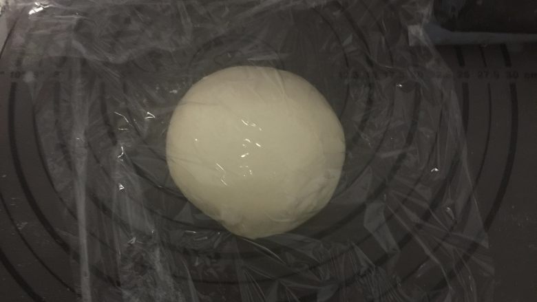 抹茶酥,面团一定要出膜,取出