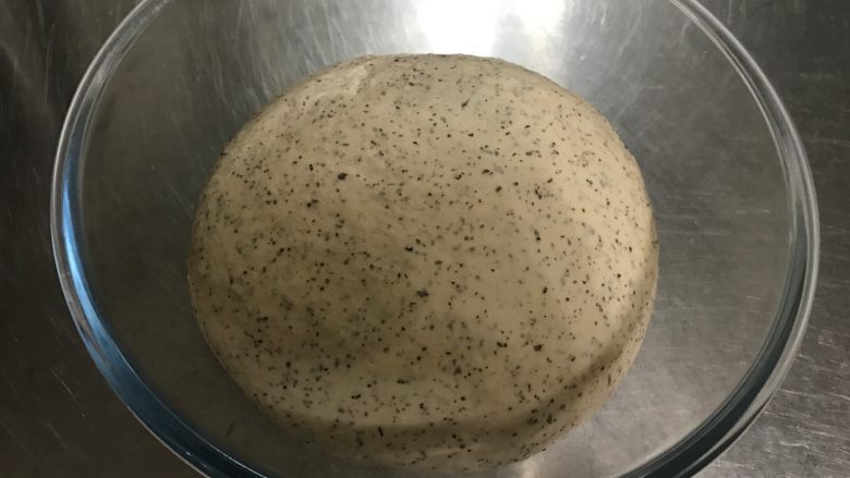 红茶奶酥 (山寨原麦山丘),现在天气热,我放室温,大约1小时至1.5倍大