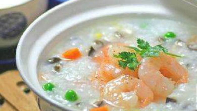 玉米虾仁粥