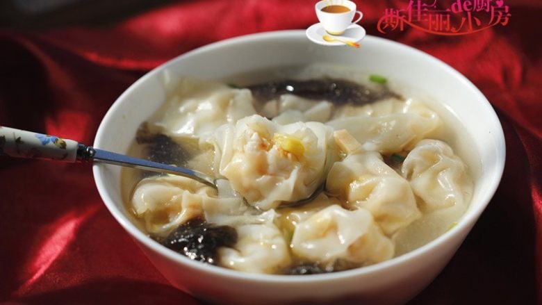 玉米虾仁馄饨