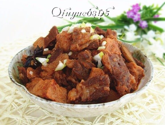 #食二星座#牛肉炖冻豆腐
