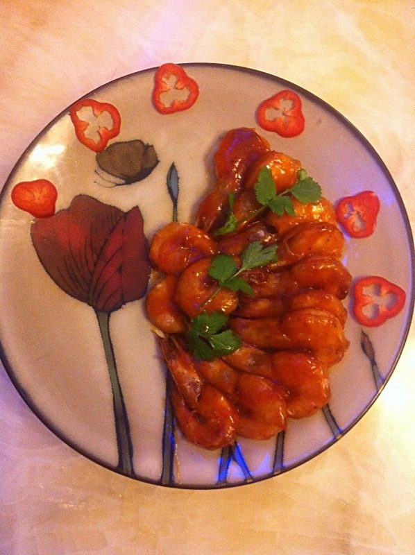 泰式甜辣虾（红红火火）