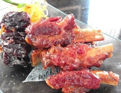 枣梅排骨
