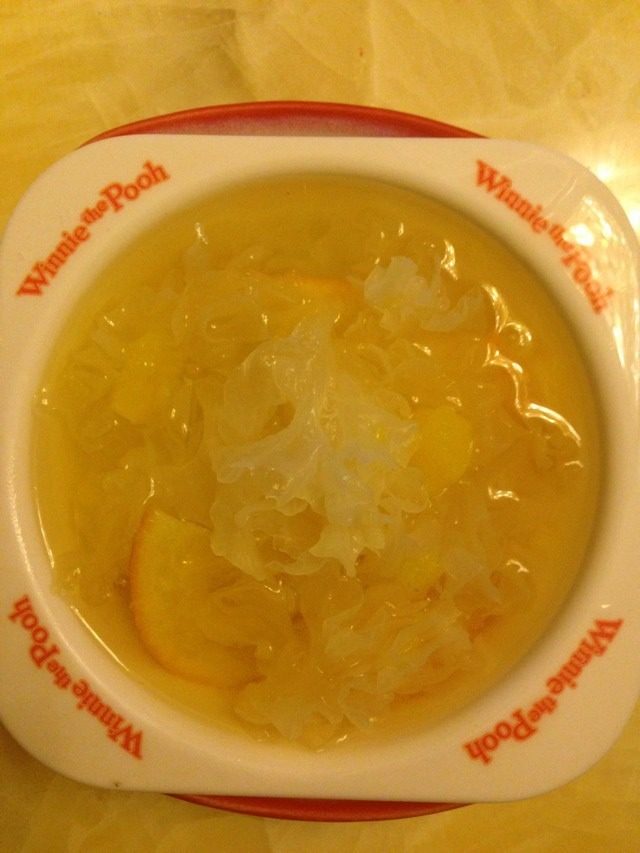 银耳冰糖煨橙子