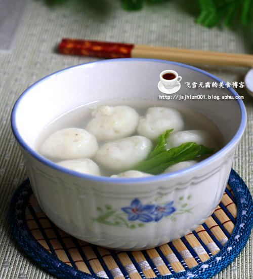 清汤鱼圆