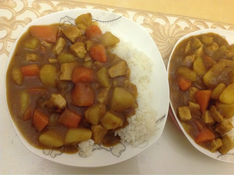 猪肉咖喱饭