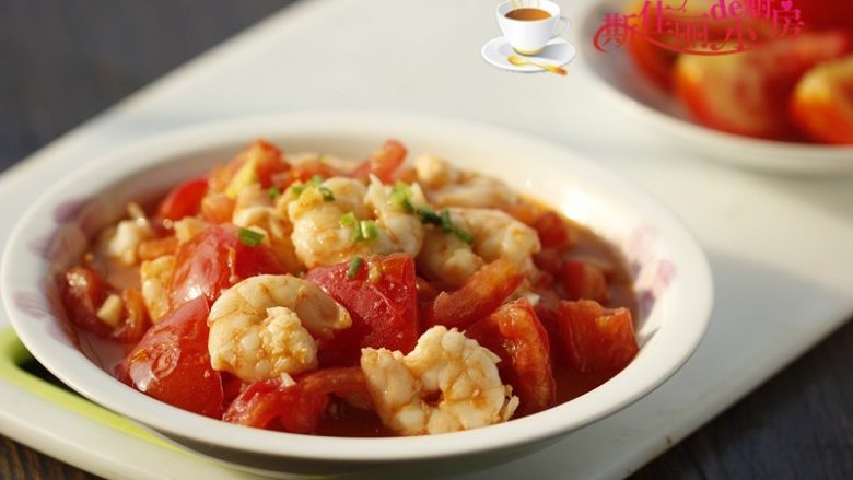 番茄炒虾仁