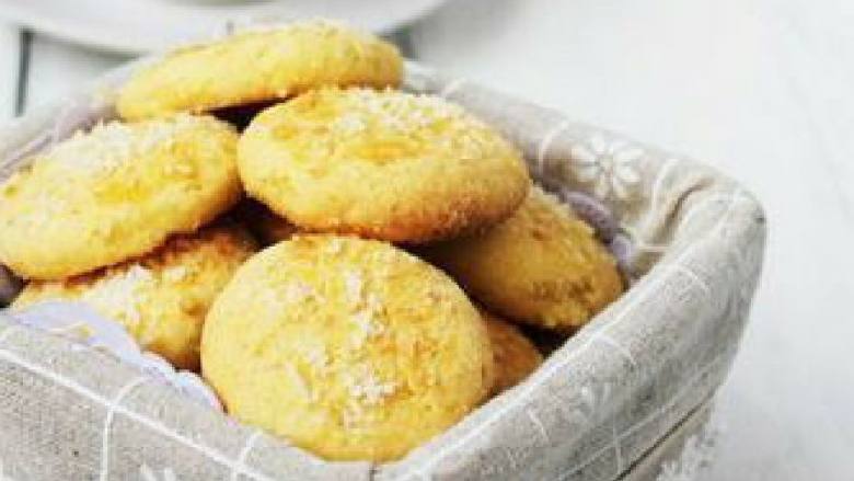 【烘焙初学者必做】零失败椰蓉蛋酥饼干