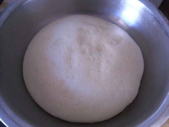 黑胡椒早餐包, 发酵至2倍大以上