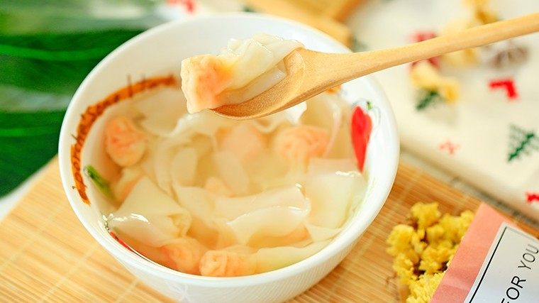 宝宝小金鱼馄饨,完成!