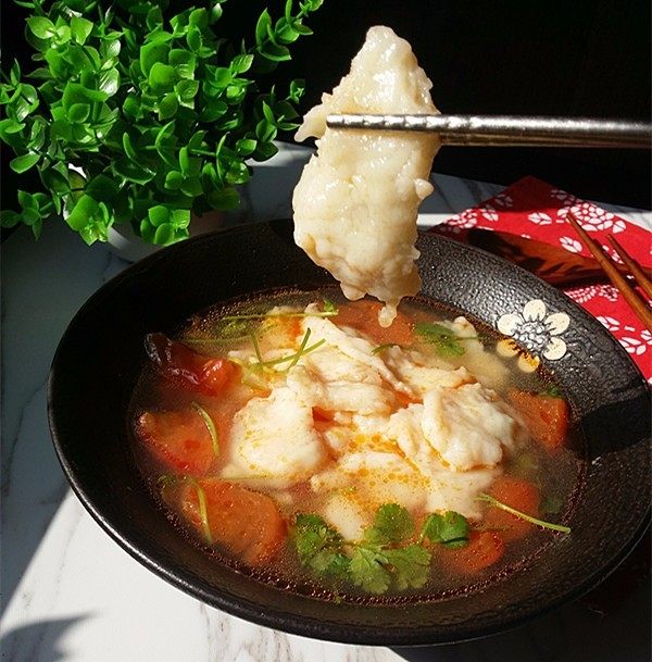#百搭西红柿#西红柿鱼片汤,鱼片真的很滑嫩,还没有鱼刺哟