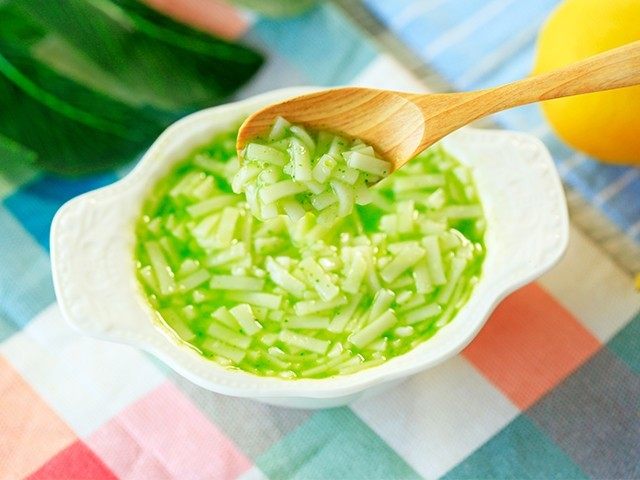 香菇油菜碎碎面,完成!