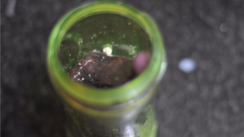 紫薯芒果慕斯杯,放入紫薯,如果紫薯太干了,也加上淡奶油,打成奶油紫薯泥